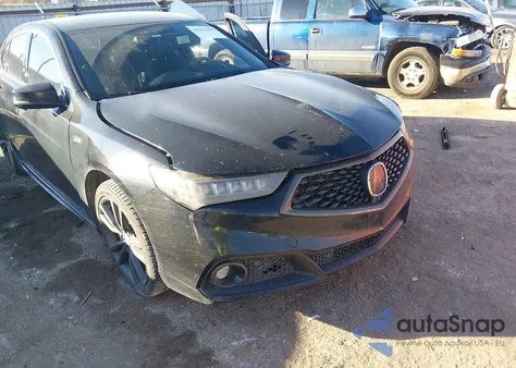 2019 Acura Tlx Tech A-Spec Pkgs из США, поврежденный, VIN 19UUB3F63KA000467